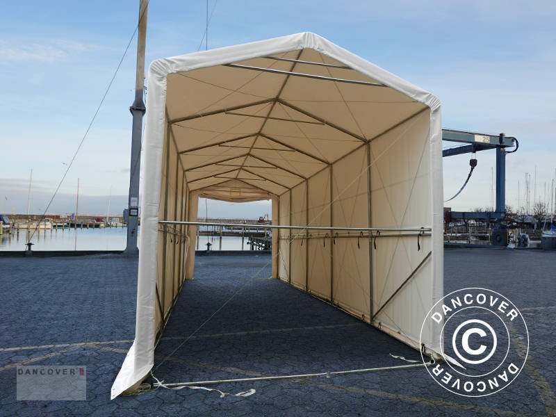Zelthalle des Typs Sonstige LAGERZELT PRO XL 3,5X10X3,3X3,94M, PVC, WEISS, Neumaschine in Hellebaek (Bild 4)
