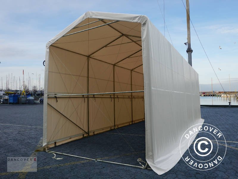 Zelthalle des Typs Sonstige LAGERZELT PRO XL 3,5X10X3,3X3,94M, PVC, WEISS, Neumaschine in Hellebaek (Bild 8)