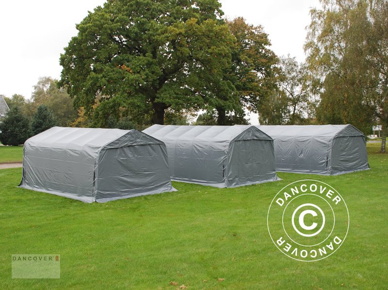 Zelthalle des Typs Sonstige ZELTGARAGE PRO 3,6X7,2X2,68M PVC, GRAU, Neumaschine in Hellebaek (Bild 7)