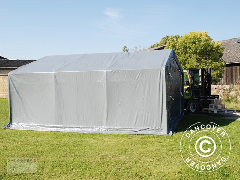 Zelthalle des Typs Sonstige LAGERZELT PRO 5X6X2X3,39M, PVC, GRAU, Neumaschine in Hellebaek (Bild 10)