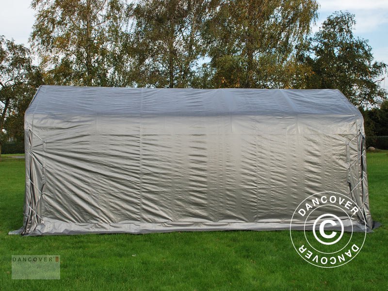 Zelthalle des Typs Sonstige ZELTGARAGE PRO 3,6X6X2,68M PE, GRAU, Neumaschine in Hellebaek (Bild 4)