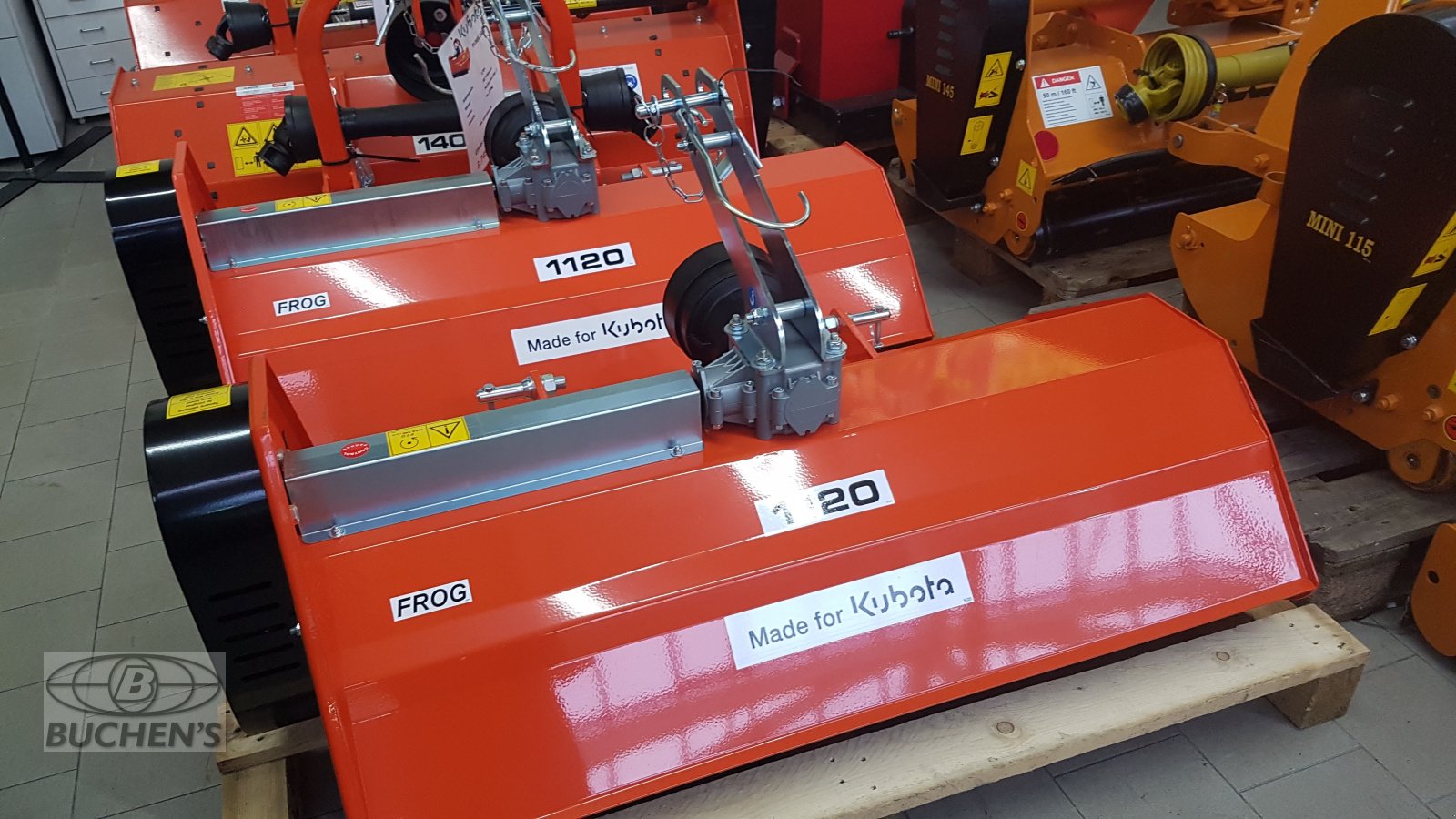 Schlegelmäher des Typs Kubota Frog 1120 Neu, Neumaschine in Olpe (Bild 3)