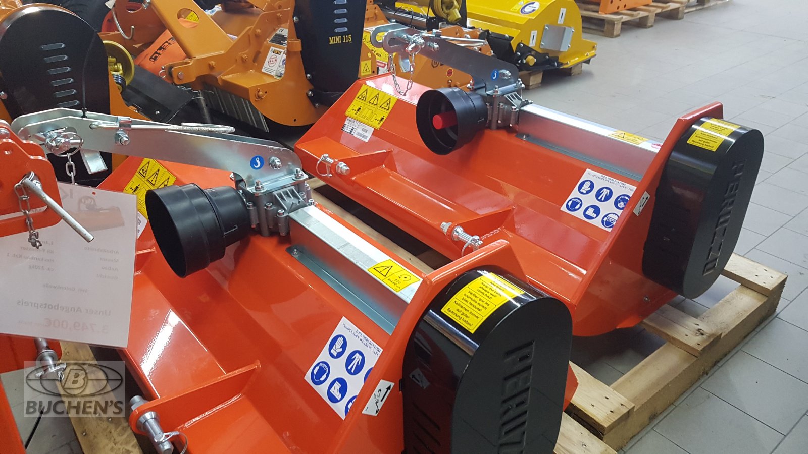 Schlegelmäher des Typs Kubota Frog 1120 Neu, Neumaschine in Olpe (Bild 4)