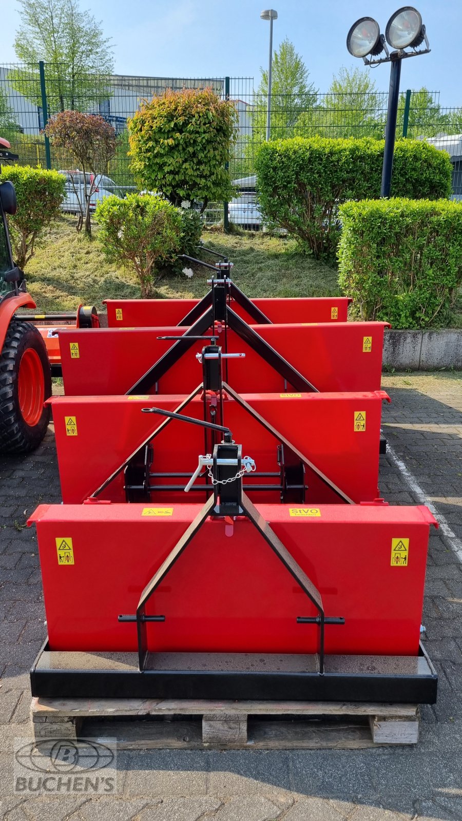 Heckcontainer des Typs Sonstige Heckcontainer 1,20m  www.buchens.de, Neumaschine in Olpe (Bild 5)