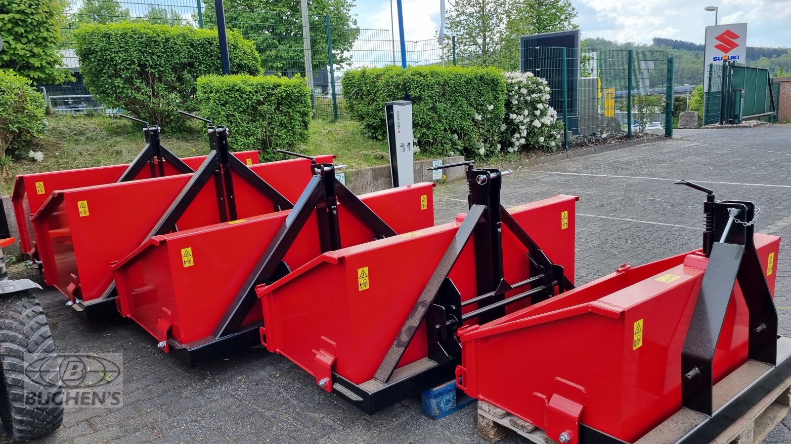 Heckcontainer des Typs Sonstige Heckcontainer 1,20m  www.buchens.de, Neumaschine in Olpe (Bild 7)