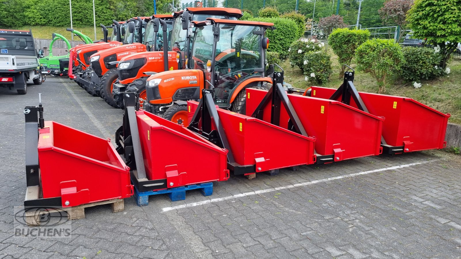 Heckcontainer des Typs Sonstige Heckcontainer 1,20m  www.buchens.de, Neumaschine in Olpe (Bild 10)