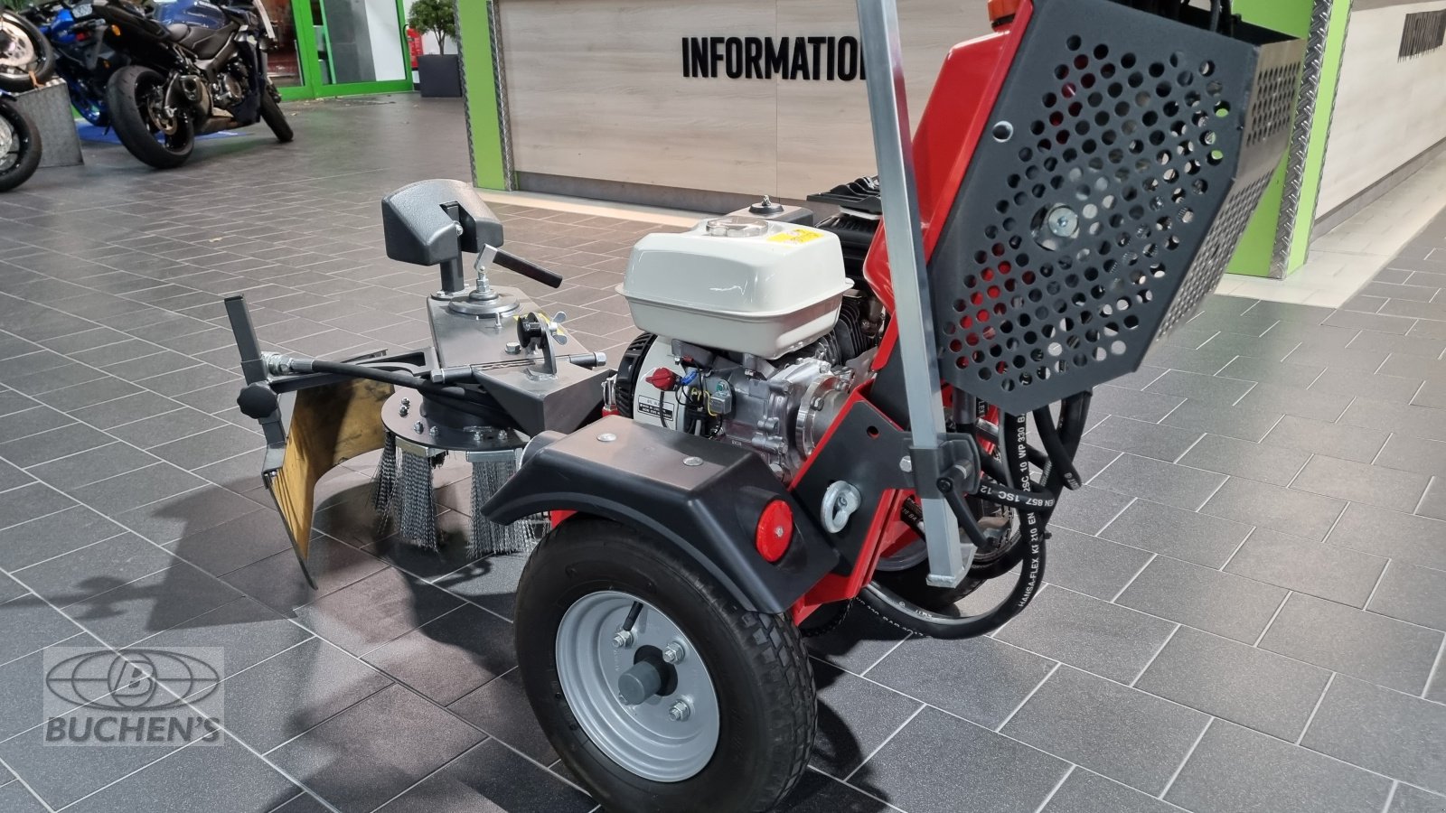 Einachstraktor des Typs Kersten K 1500, Neumaschine in Olpe (Bild 8)