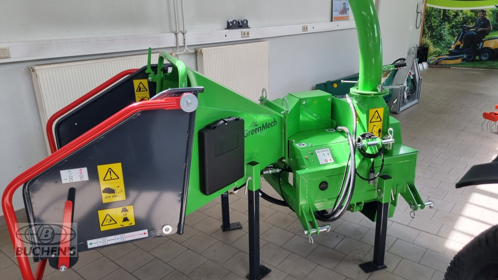 Holzhacker & Holzhäcksler des Typs GreenMech ECO TMP 150, Neumaschine in Olpe (Bild 11)