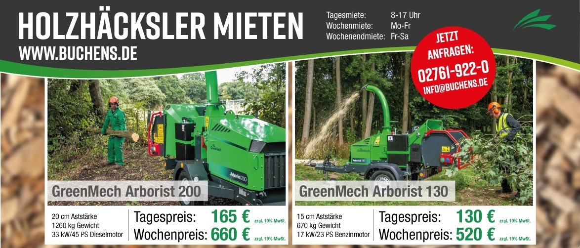 Holzhacker & Holzhäcksler des Typs GreenMech ECO TMP 150, Neumaschine in Olpe (Bild 4)