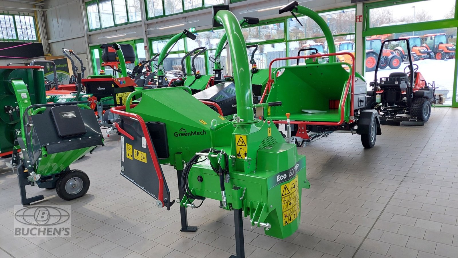 Holzhacker & Holzhäcksler des Typs GreenMech ECO TMP 150, Neumaschine in Olpe (Bild 3)