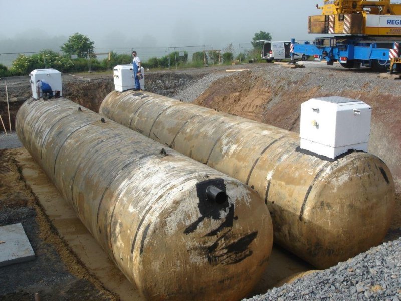 Tankanlage des Typs Sonstige Löschwassertank Löschwasserbehälter Beregnung, Gebrauchtmaschine in Söhrewald (Bild 1)