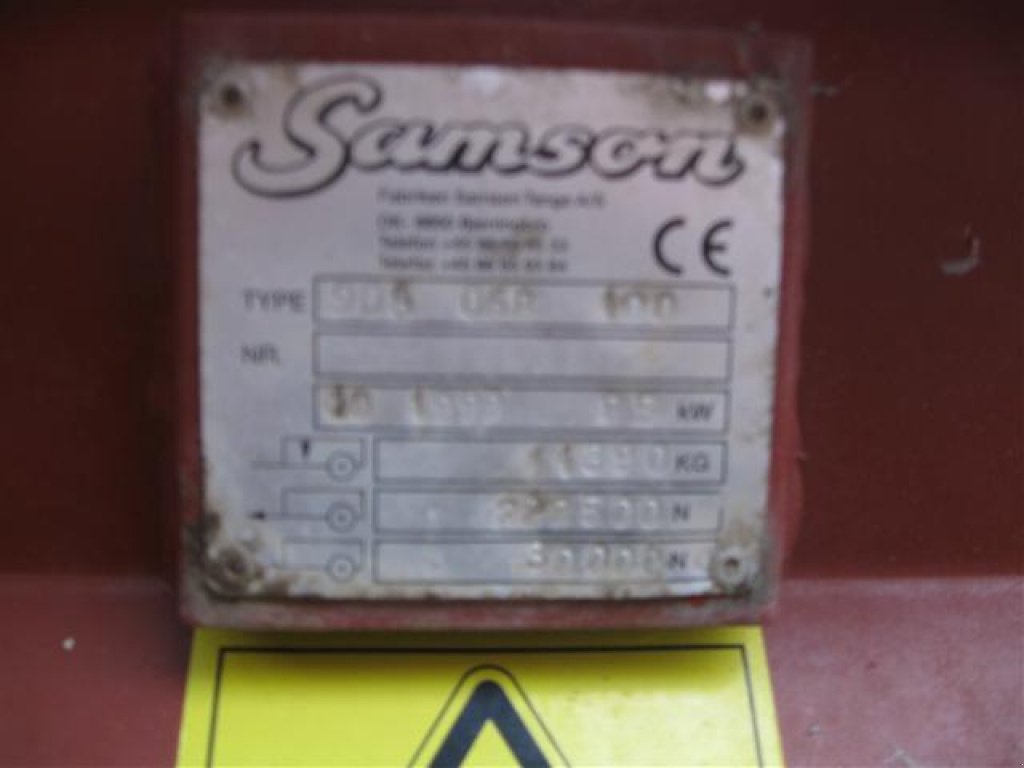 Stalldungstreuer des Typs Samson 908, Gebrauchtmaschine in Bjärred (Bild 5)