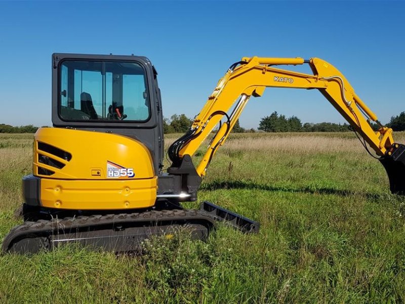 Bagger des Typs Kato 60V5, Gebrauchtmaschine in Ribe (Bild 1)