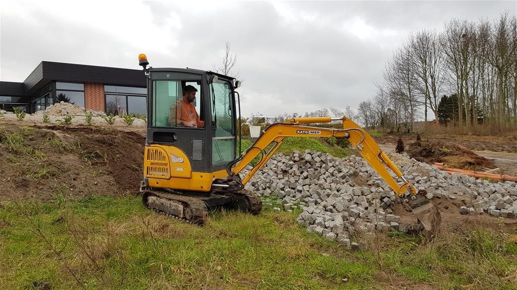 Bagger des Typs IHI 19 VXT, Gebrauchtmaschine in Ribe (Bild 3)