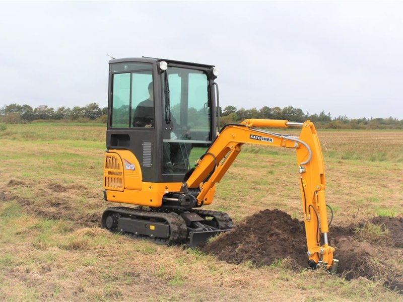 Bagger des Typs Kato 19 VXT, Gebrauchtmaschine in Ribe (Bild 1)