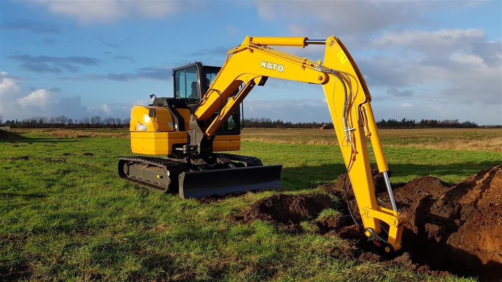 Bagger des Typs IHI 85V5, Gebrauchtmaschine in Ribe (Bild 2)