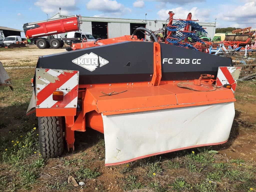 Mähwerk des Typs Kuhn FC 303 GC, Gebrauchtmaschine in SAINT LOUP (Bild 4)