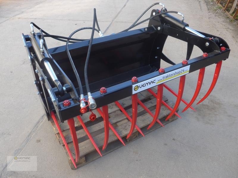 Frontladerzubehör des Typs Vemac Krokodilgebiss Mistgabel Euro-Aufnahme NEU 140 160 180 120, Neumaschine in Sülzetal OT Osterweddingen (Bild 7)