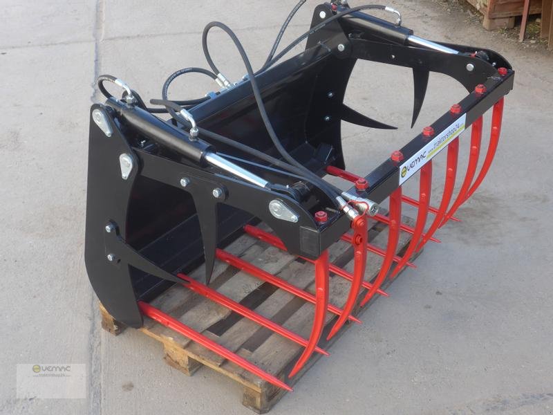 Frontladerzubehör des Typs Vemac Krokodilgebiss Mistgabel Euro-Aufnahme NEU 140 160 180 120, Neumaschine in Sülzetal OT Osterweddingen (Bild 8)