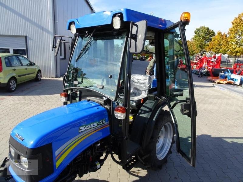 Schmalspurtraktor des Typs Solis Solis 26 26PS Kabine Traktor Trecker Schlepper Allrad NEU, Neumaschine in Sülzetal OT Osterweddingen (Bild 9)