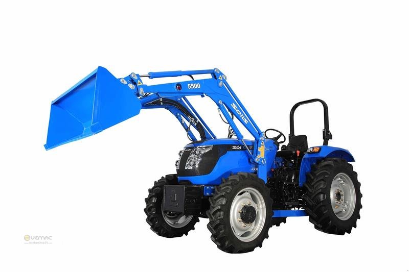 Schmalspurtraktor des Typs Solis Solis 50 Traktor Trecker Schlepper Frontlader Allrad 50PS, Neumaschine in Sülzetal OT Osterweddingen (Bild 1)