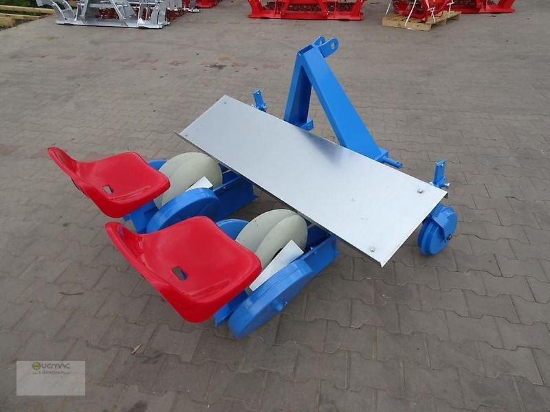 Kartoffellegemaschine des Typs Vemac Pflanzmaschine Setzmaschine Gemüse Erdbeeren Kartoffelpflanzmaschine NEU 2reihig, Neumaschine in Sülzetal OT Osterweddingen (Bild 3)