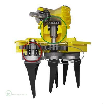 Kreiselegge des Typs Moreni Compact 300 G Samurai Glypho frei, Neumaschine in Donnersdorf (Bild 3)