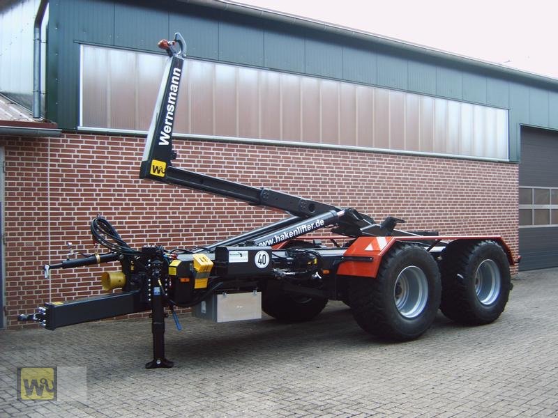 Abrollcontainer des Typs Sonstige WH24G mit Lenkachse mit Meillerhakenlift, Neumaschine in Metelen (Bild 7)
