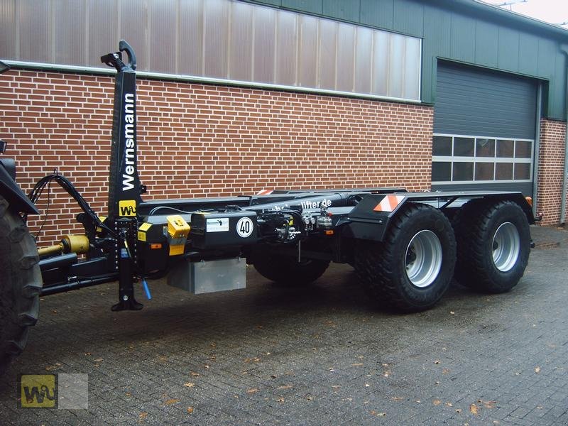 Abrollcontainer des Typs Sonstige WH24G mit Lenkachse mit Meillerhakenlift, Neumaschine in Metelen (Bild 8)