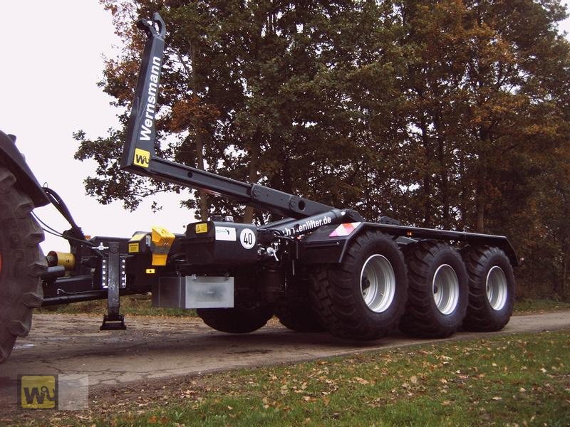 Abrollcontainer des Typs Sonstige WH31G mit Zwangsgelenkten Achsen mit Meillerhakenlift, Neumaschine in Metelen (Bild 8)