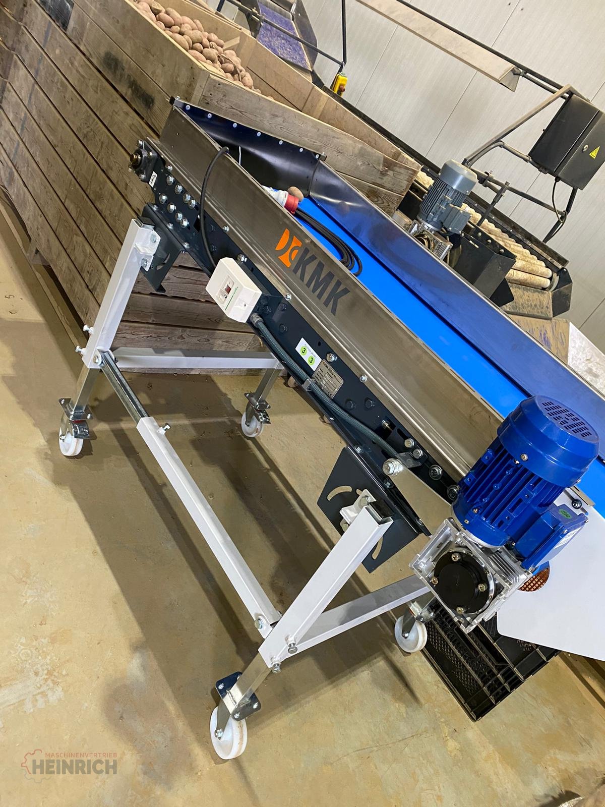 Kartoffellagerungstechnik des Typs KMK Förderband, Muldenband, Steigband, Flachband, Transportband, Flexowell, Neumaschine in Ehekirchen (Bild 14)