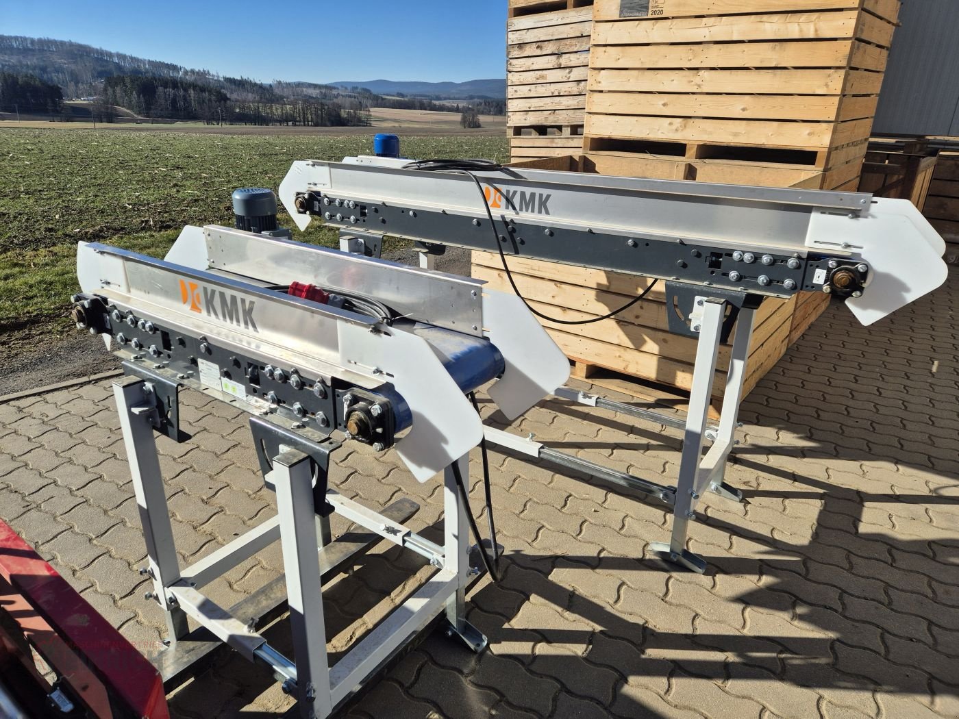 Kartoffellagerungstechnik des Typs KMK Förderband, Muldenband, Steigband, Flachband, Transportband, Flexowell, Neumaschine in Ehekirchen (Bild 3)