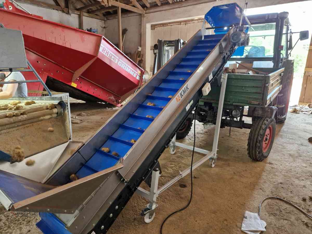 Kartoffellagerungstechnik des Typs KMK Förderband, Muldenband, Steigband, Flachband, Transportband, Flexowell, Neumaschine in Ehekirchen (Bild 12)