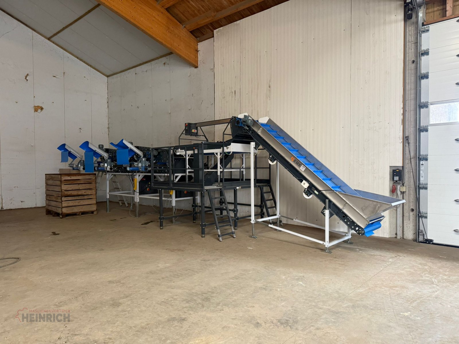 Kartoffellagerungstechnik des Typs KMK Förderband, Muldenband, Steigband, Flachband, Transportband, Flexowell, Neumaschine in Ehekirchen (Bild 21)