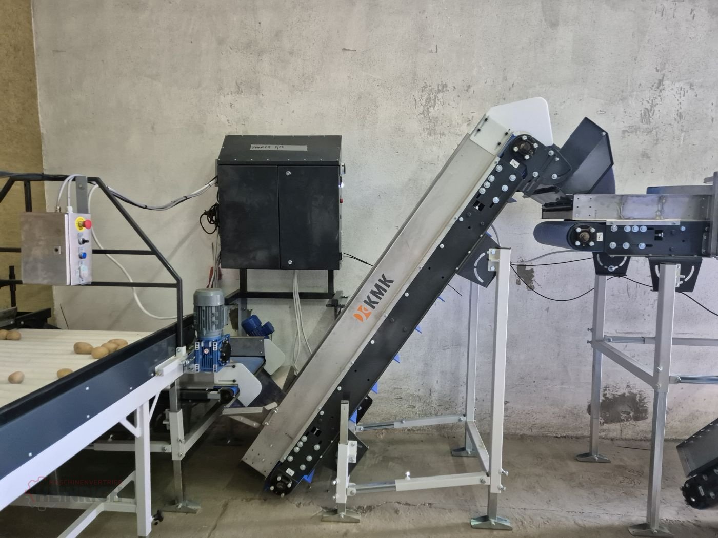 Kartoffellagerungstechnik des Typs KMK Förderband, Muldenband, Steigband, Flachband, Transportband, Flexowell, Neumaschine in Ehekirchen (Bild 24)