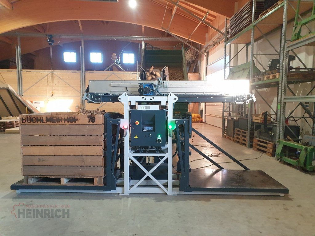 Kartoffellagerungstechnik des Typs KMK Kistenfüller, Kisten befüllen, NS2, Neumaschine in Ehekirchen (Bild 4)