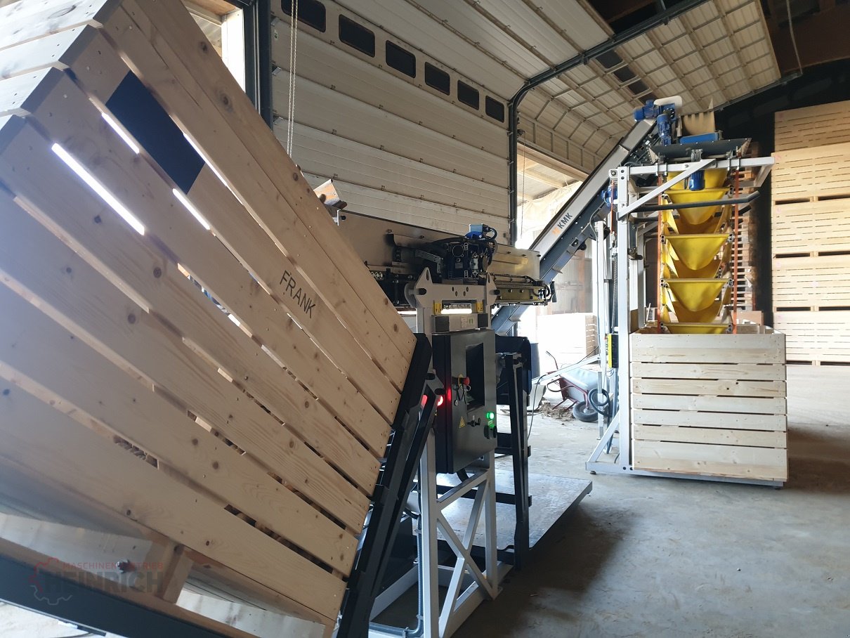 Kartoffellagerungstechnik des Typs KMK Kistenfüller, Kisten befüllen, NS2, Neumaschine in Ehekirchen (Bild 10)