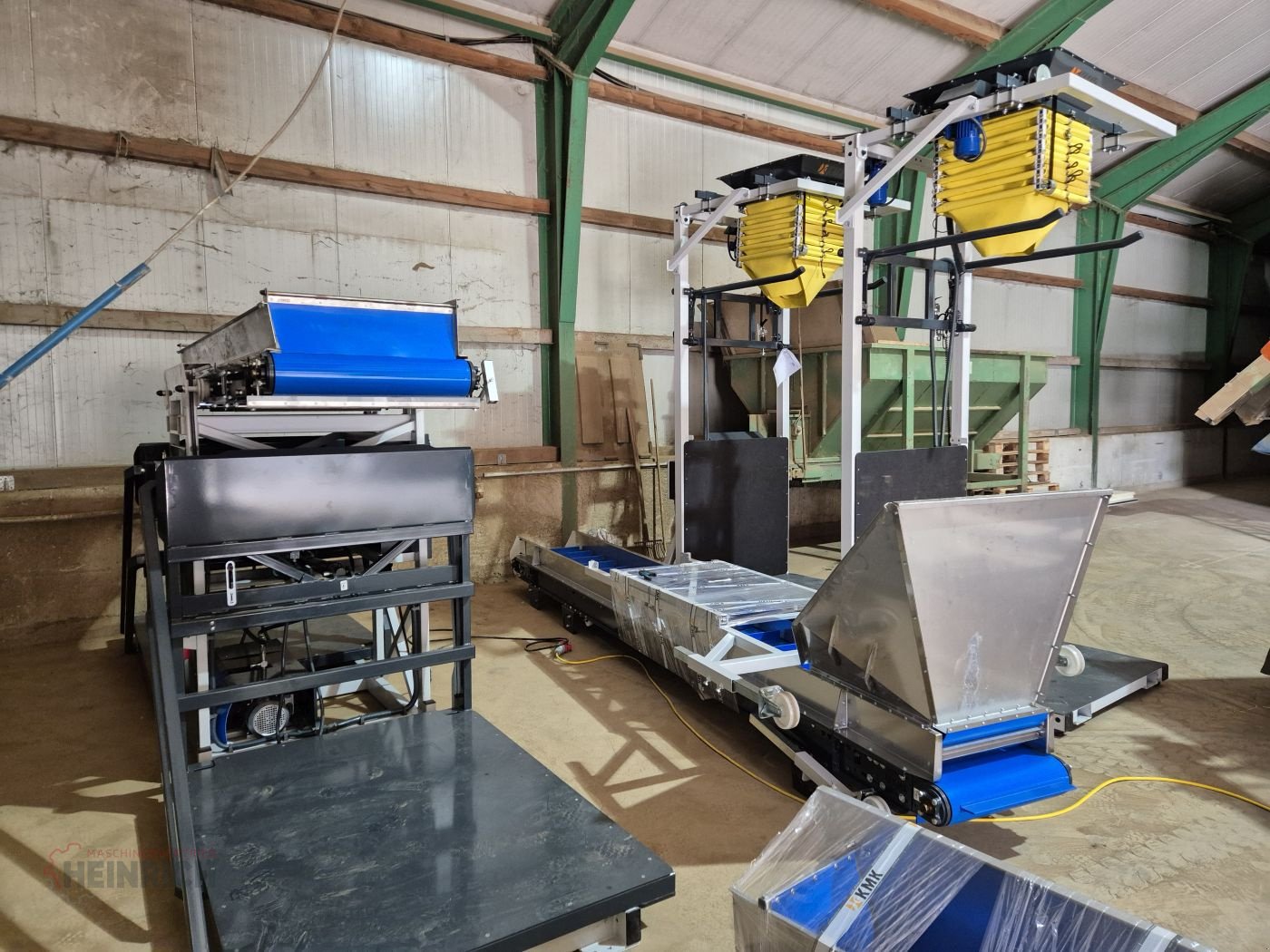 Kartoffellagerungstechnik des Typs KMK Kistenfüller, Kisten befüllen, NS2, Neumaschine in Ehekirchen (Bild 5)