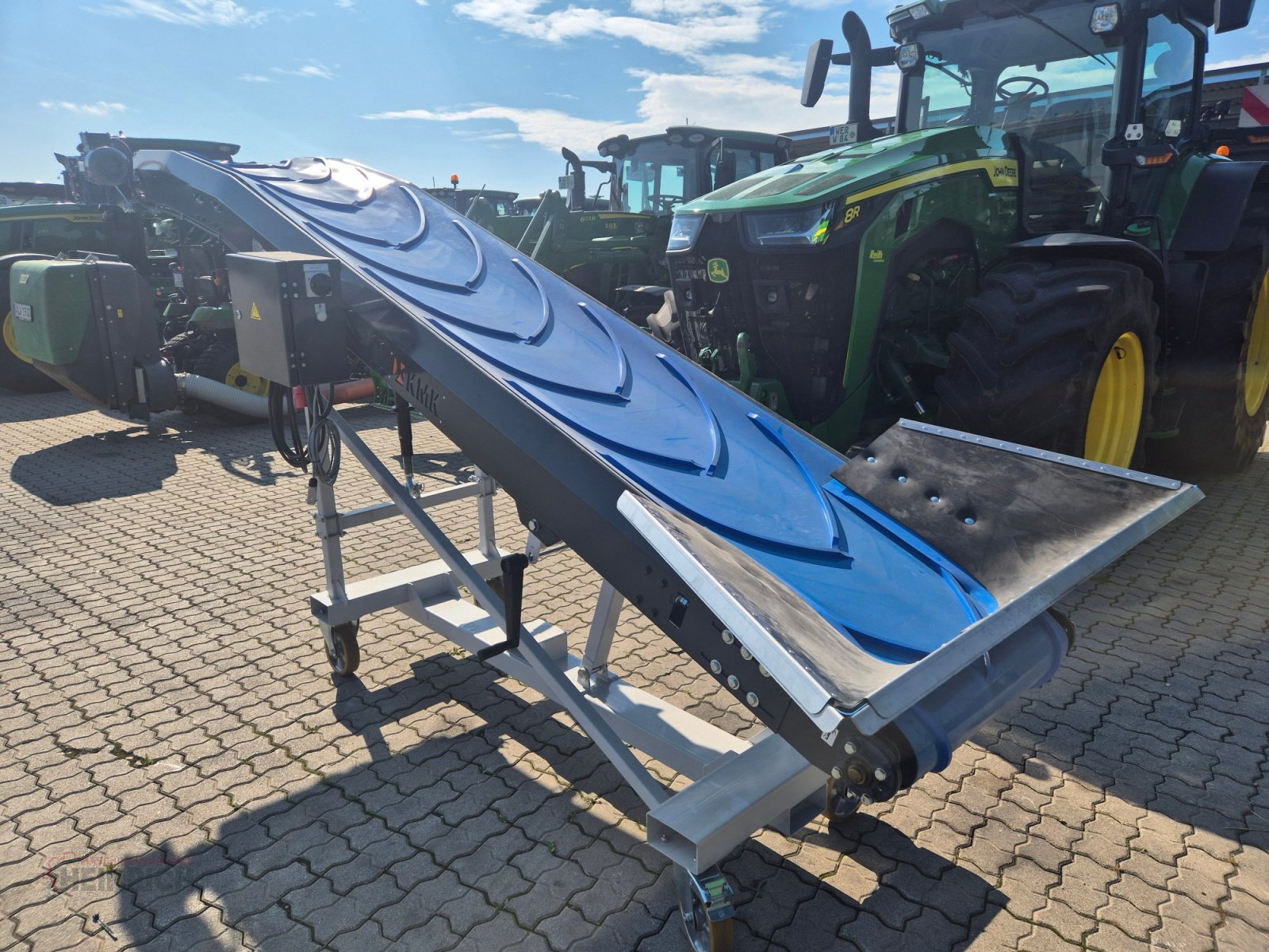 Kartoffellagerungstechnik des Typs KMK Kistenfüller, Kisten befüllen, NS2, Neumaschine in Ehekirchen (Bild 13)