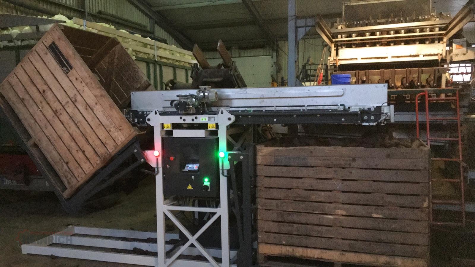 Kartoffellagerungstechnik des Typs KMK Kistenfüller, Kisten befüllen, NS2, Neumaschine in Ehekirchen (Bild 15)