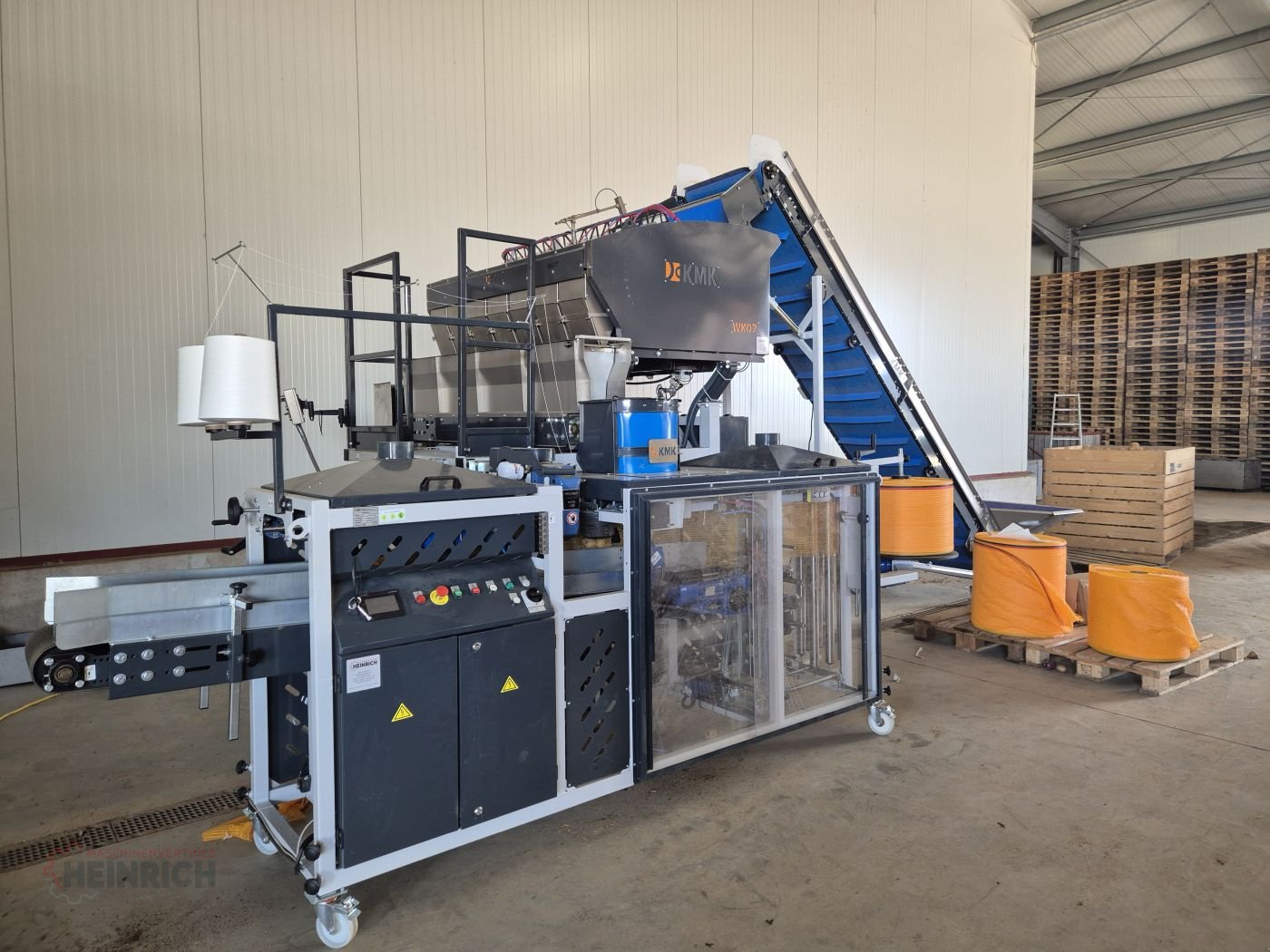 Sonstige Kartoffeltechnik des Typs KMK Nähautomat, Nähstraße für Kartoffeln, Zwiebeln, Karotten, Fischbein, R2, Neumaschine in Ehekirchen (Bild 1)