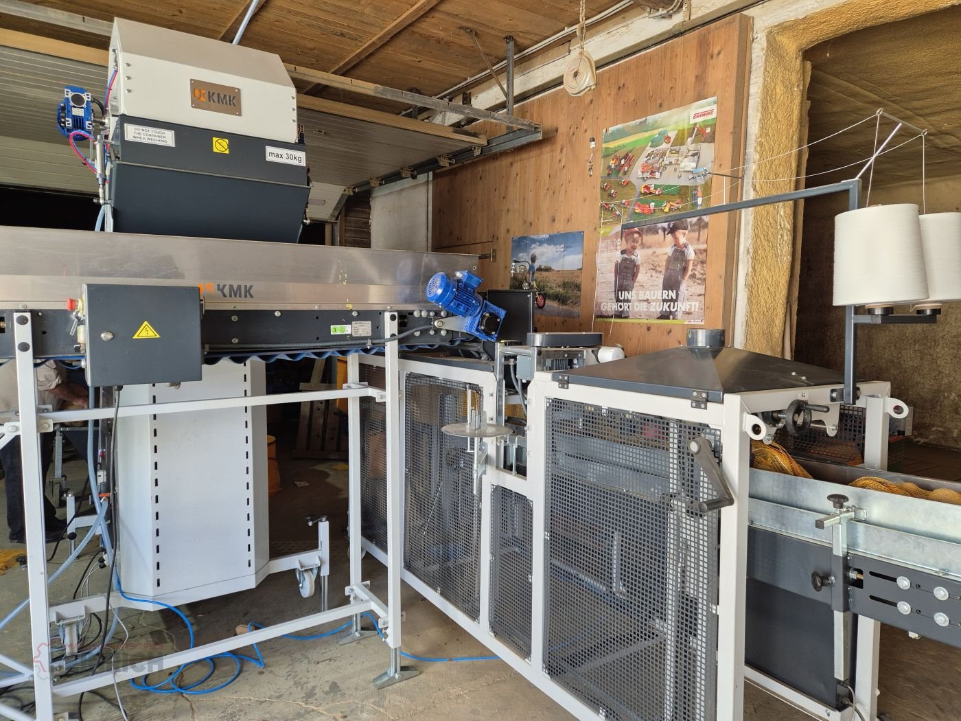 Sonstige Kartoffeltechnik des Typs KMK Nähautomat, Nähstraße für Kartoffeln, Zwiebeln, Karotten, Fischbein, R2, Neumaschine in Ehekirchen (Bild 12)