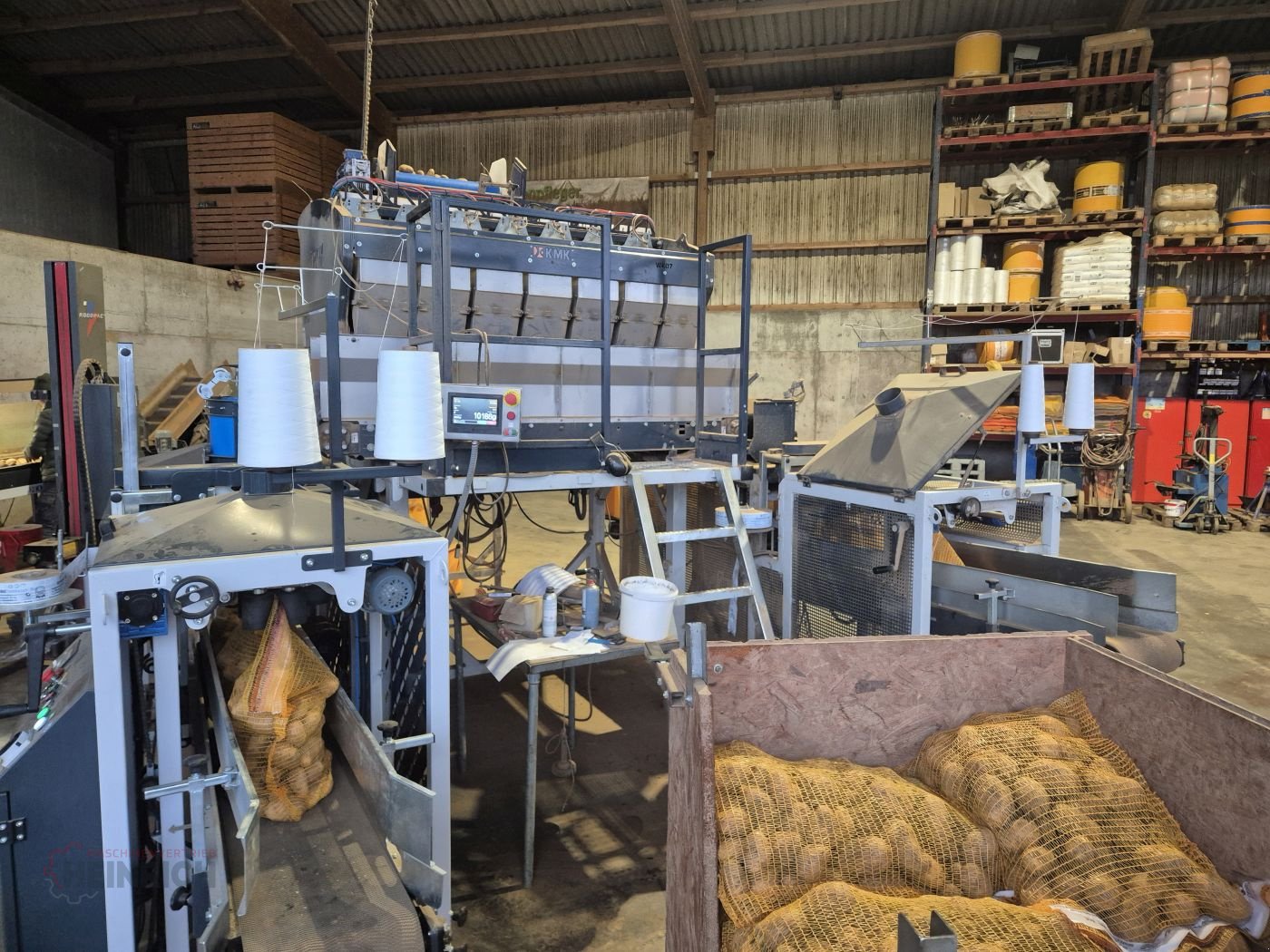 Sonstige Kartoffeltechnik des Typs KMK Nähautomat, Nähstraße für Kartoffeln, Zwiebeln, Karotten, Fischbein, R2, Neumaschine in Ehekirchen (Bild 21)