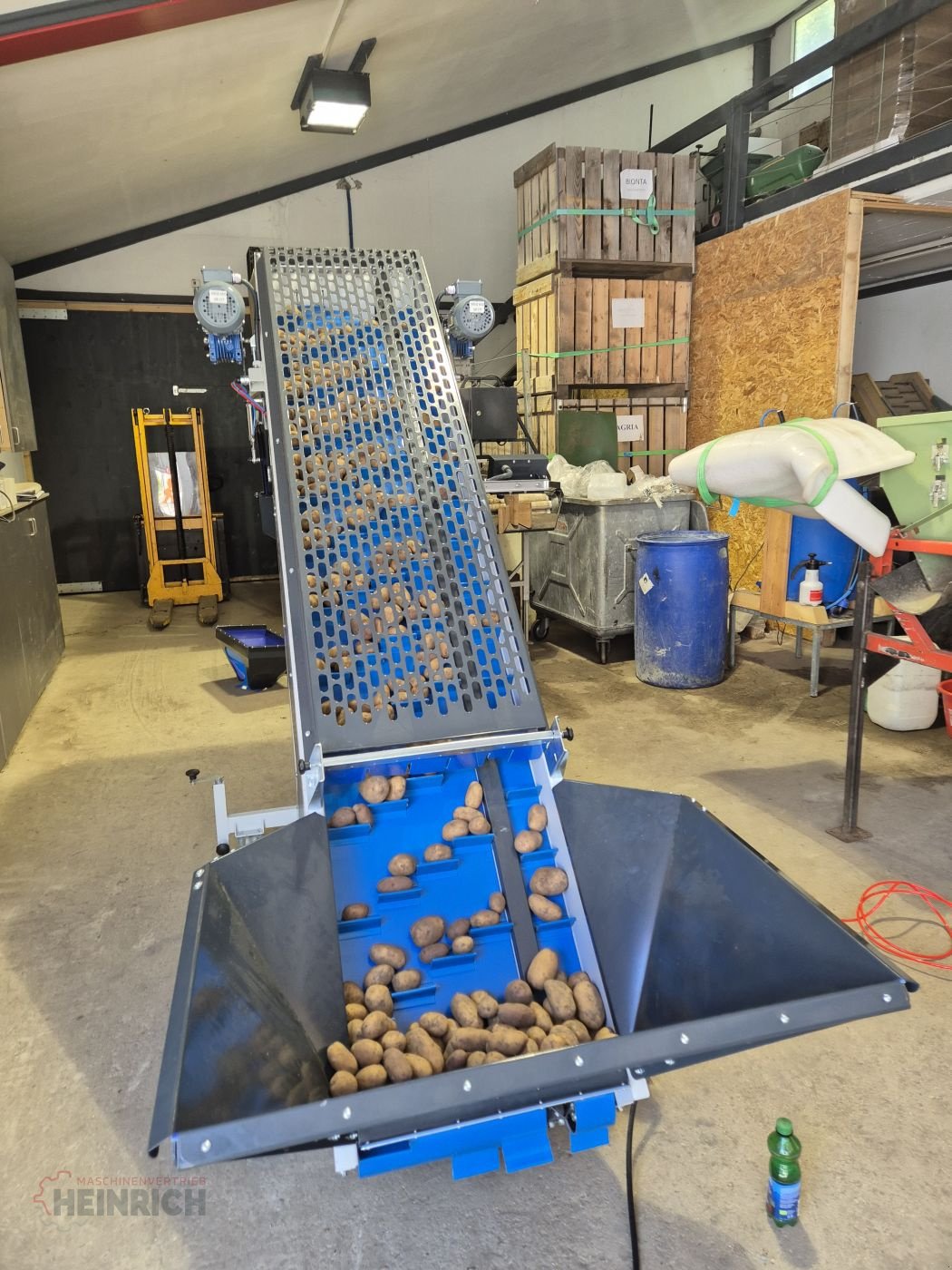 Absackwaage/Waage des Typs KMK Waage WR30 MIDI WR30 MINI Bunkerwaage, Kartoffelwaage Tarierband eichfähig, Neumaschine in Ehekirchen (Bild 4)