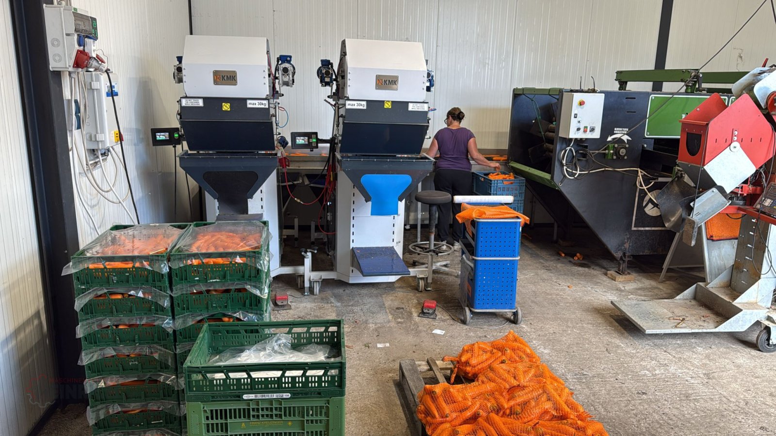 Absackwaage/Waage des Typs KMK Waage WR30 MIDI WR30 MINI Bunkerwaage, Kartoffelwaage Tarierband eichfähig, Neumaschine in Ehekirchen (Bild 7)