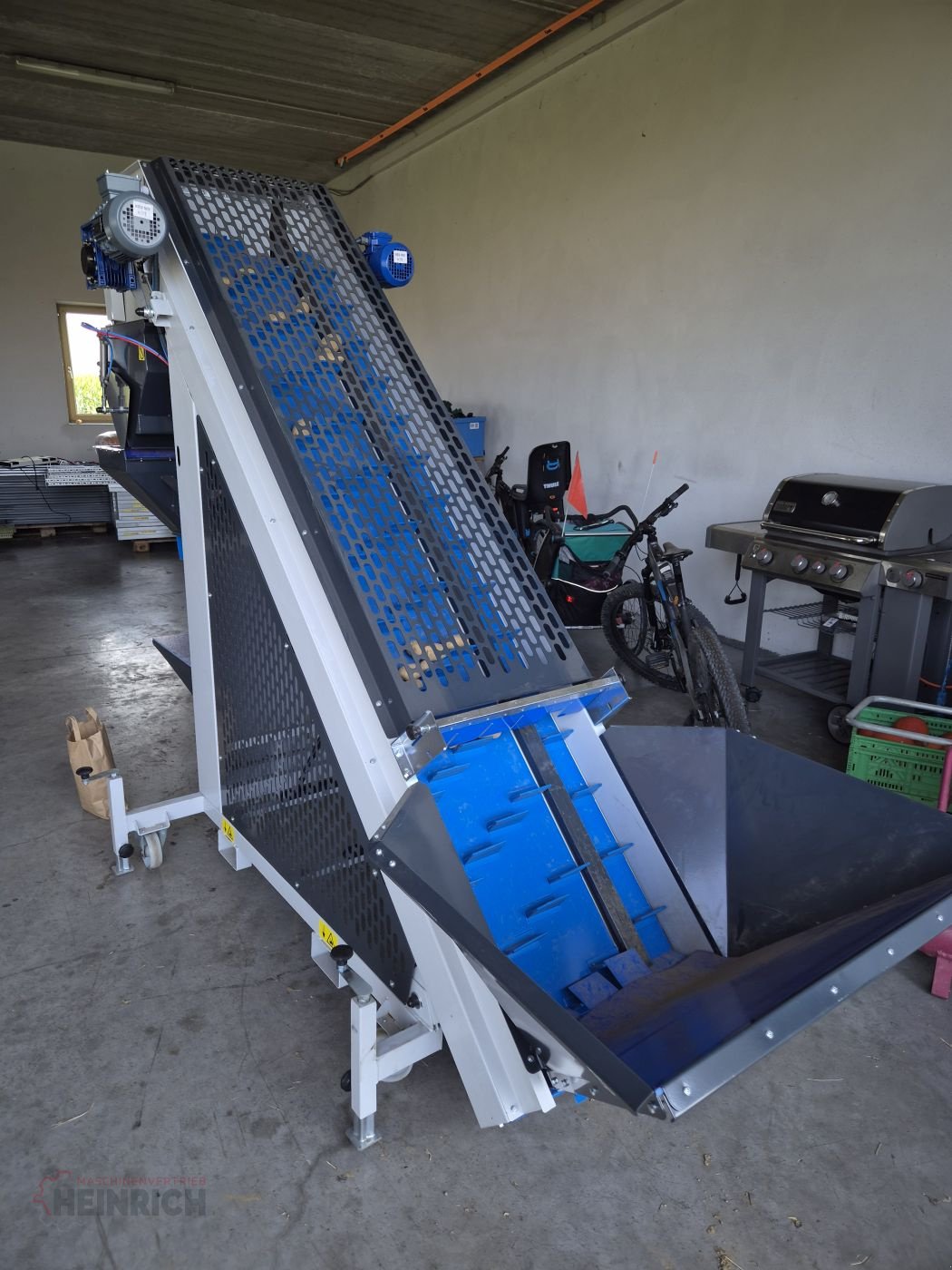 Absackwaage/Waage des Typs KMK Waage WR30 MIDI WR30 MINI Bunkerwaage, Kartoffelwaage Tarierband eichfähig, Neumaschine in Ehekirchen (Bild 8)