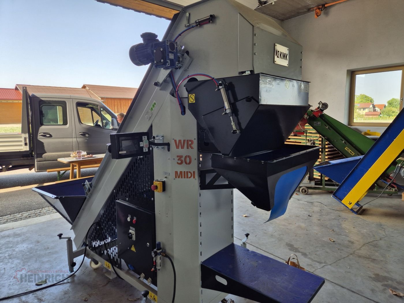 Absackwaage/Waage des Typs KMK Waage WR30 MIDI WR30 MINI Bunkerwaage, Kartoffelwaage Tarierband eichfähig, Neumaschine in Ehekirchen (Bild 9)