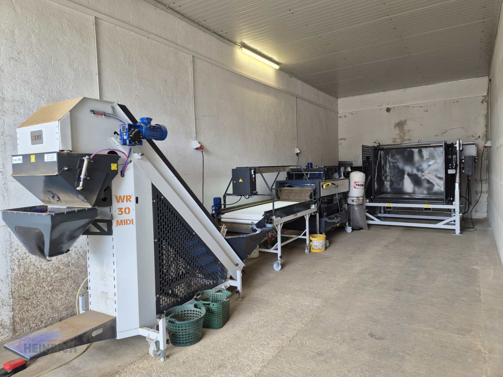 Absackwaage/Waage des Typs KMK Waage WR30 MIDI WR30 MINI Bunkerwaage, Kartoffelwaage Tarierband eichfähig, Neumaschine in Ehekirchen (Bild 16)