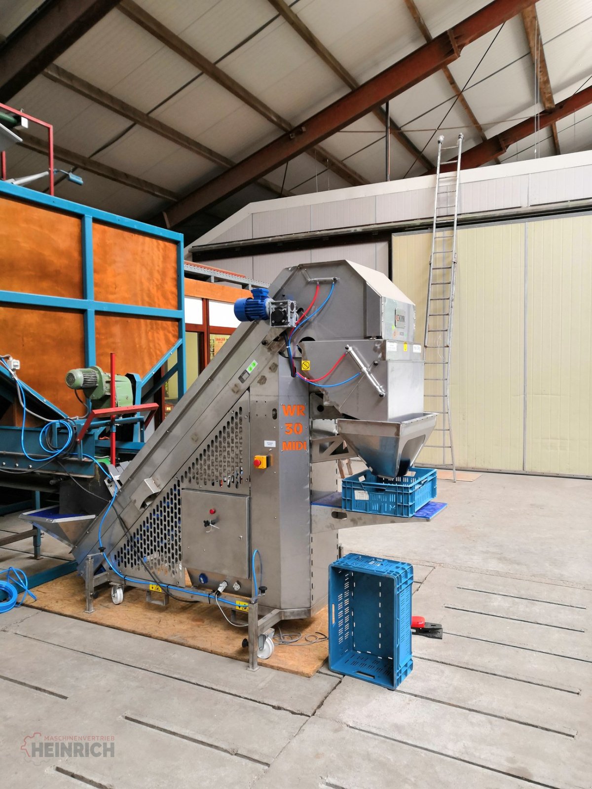 Absackwaage/Waage des Typs KMK Waage WR30 MIDI WR30 MINI Bunkerwaage, Kartoffelwaage Tarierband eichfähig, Neumaschine in Ehekirchen (Bild 25)