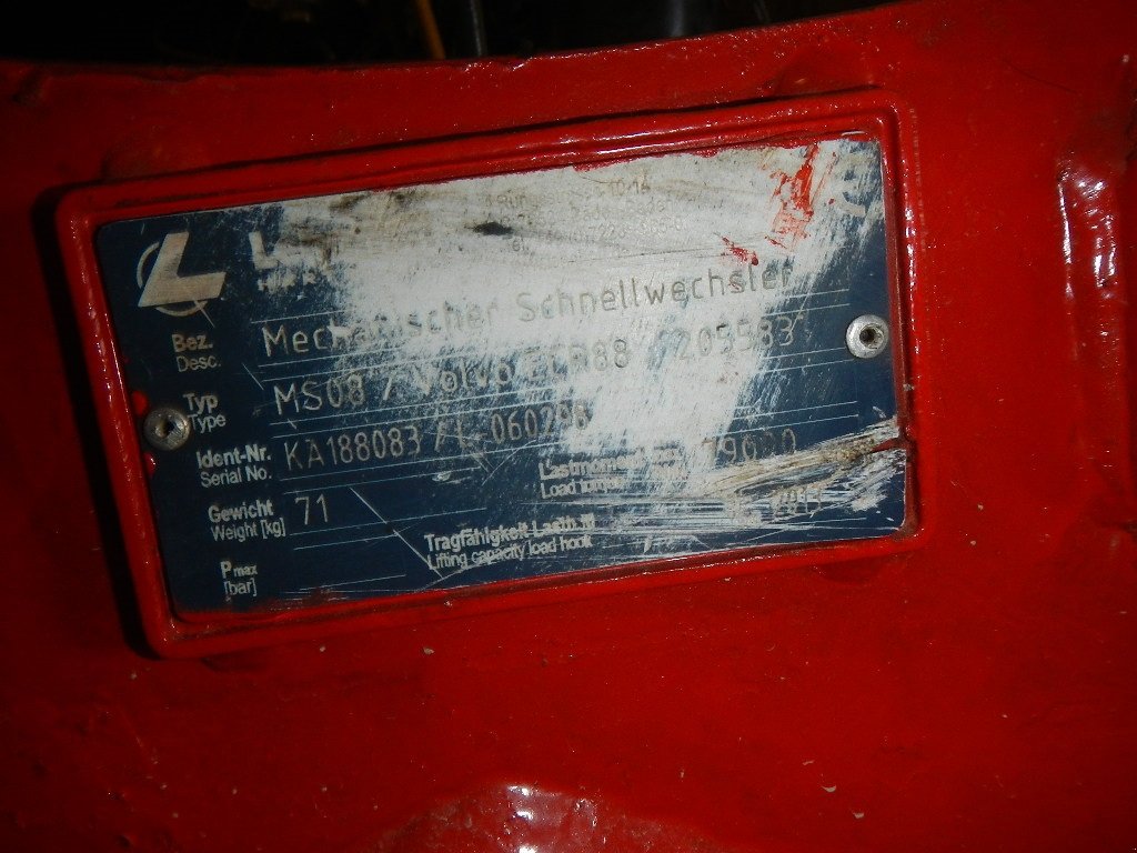 Bagger des Typs Volvo ECR 88 D Lehnhoff MS08 fæste, Gebrauchtmaschine in Aabenraa (Bild 5)